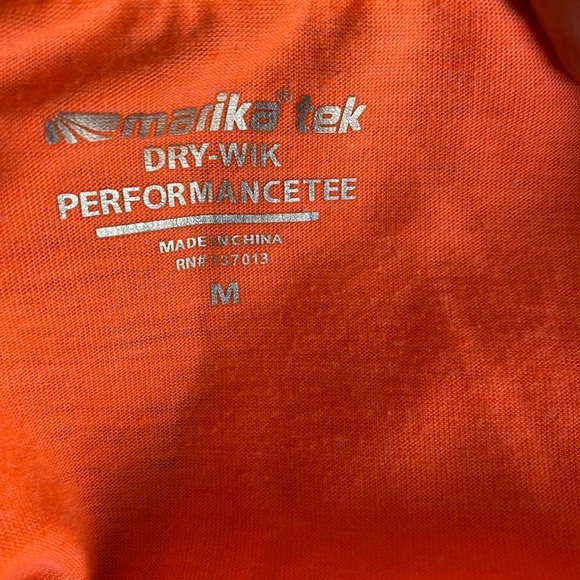 Marika Tek bright coral t shirt- m - Picture 2 of 2